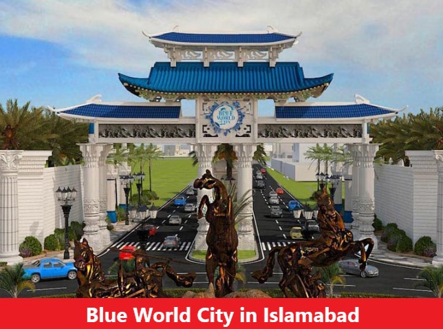 Blue World City in Islamabad