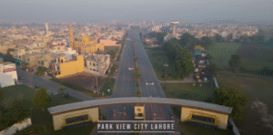 Park View City Under Urban Flood